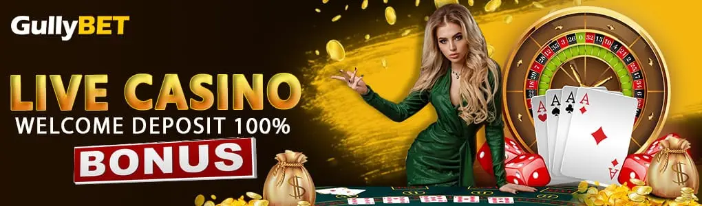Welcome bonus banner